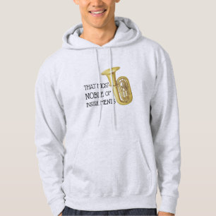 Die meeste noble instrumenten - Tuba Hoodie