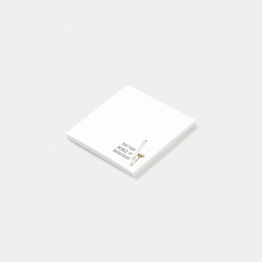 Die meeste noble van Instrumenten - Trombone Post-it® Notes (Schuin)