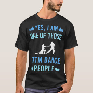 Die mensen dansen Latijn T-shirt