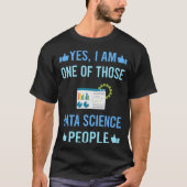 Die mensen data science t-shirt (Voorkant)