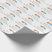 Die met het verjaardagsfeestje cadeaupapier (Hoek)