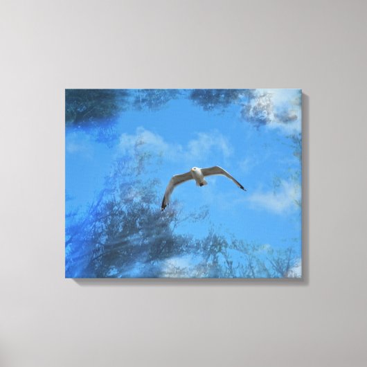 Die Möwe Canvas Afdruk (Voorkant)