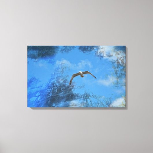 Die Möwe Canvas Afdruk (Voorkant)