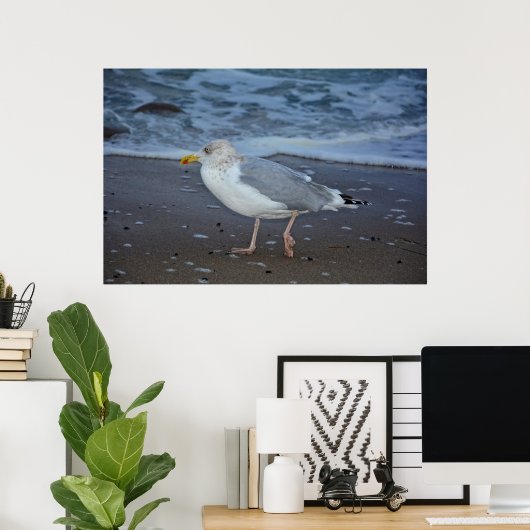 Die Möwe Poster (Thuiskantoor)