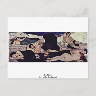 Die Nacht van Hodler Ferdinand Briefkaart