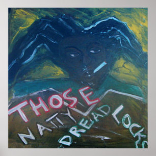 DIE NATUURDREADLOCKS POSTER