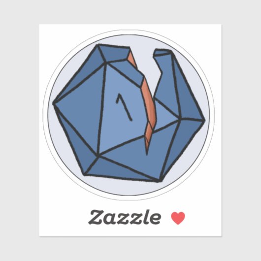 Die natuurlijke Logo Sticker (Vel)