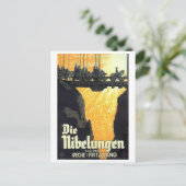 Die Nibelungen Opera 1924 Briefkaart (Staand voorkant)
