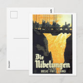 Die Nibelungen Opera 1924 Briefkaart (Voorkant / Achterkant)