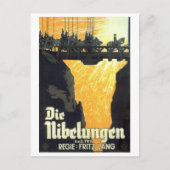 Die Nibelungen Opera 1924 Briefkaart (Voorkant)