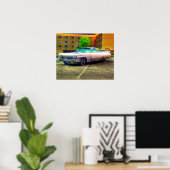 die niet van een roze Cadillac houdt Poster (Thuiskantoor)