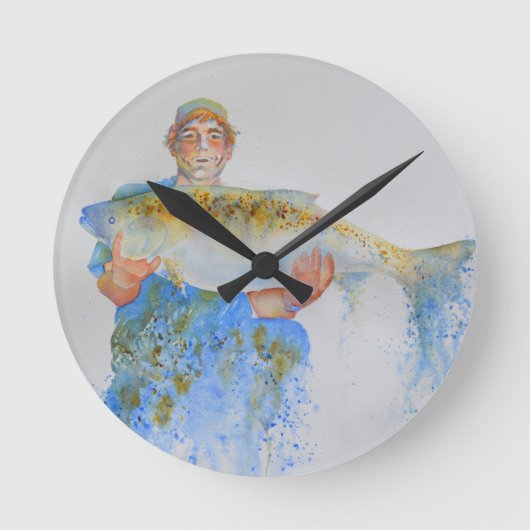 die niet wegging ronde klok (Voorkant)