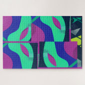 Die nieuwe Memphis maskerade golf Legpuzzel (Horizontaal)