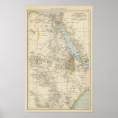 Die Nillander - Atlas Map of the Nile Poster (Voorkant)