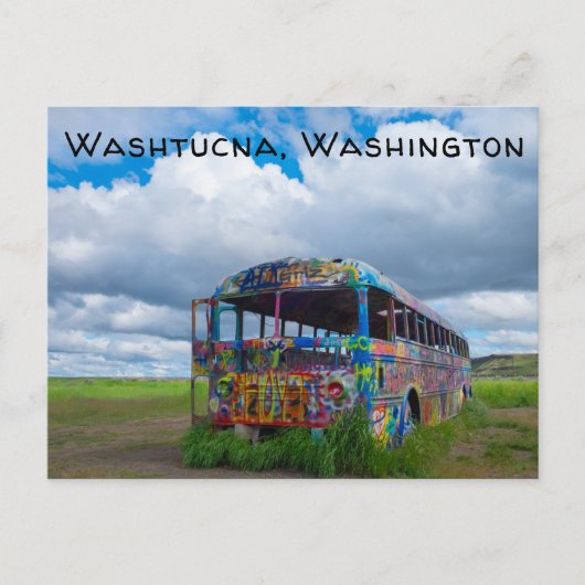 Die NW Bus Washington Briefkaart (Voorkant)