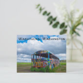 Die NW Bus Washington Briefkaart (Staand voorkant)