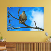 DIE OGEN 60 X 40 OMWIKKELDE CANVAS PRINT (Insitu (Woonkamer))