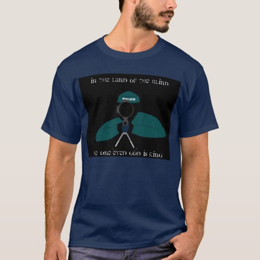 Die oooe God is koning, in ... T-shirt (Voorkant)