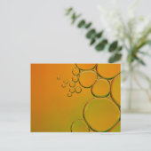 die oranje bellen briefkaart (Staand voorkant)