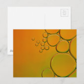 die oranje bellen briefkaart (Voorkant / Achterkant)
