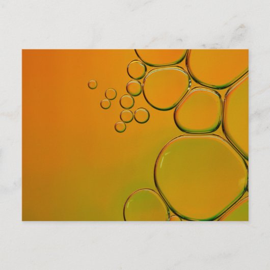 die oranje bellen briefkaart (Voorkant)