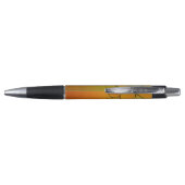 die oranje bellen pen (Achterkant)