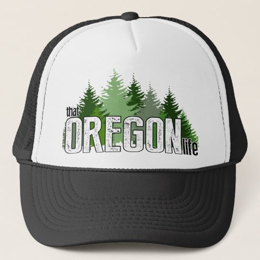 Die Oregon Life Trucker Hat Pet (Voorkant)