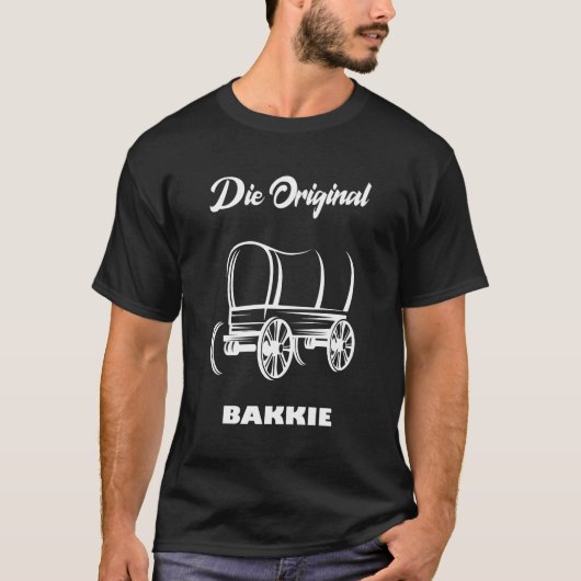 Die Originele Bakkie T-shirt (Voorkant)