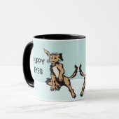 Die papaverogen mok (Voorkant links)