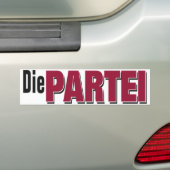 Die Partei Logo Bumpersticker (Op auto)