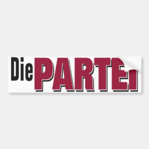 Die Partei Logo Bumpersticker