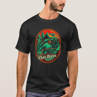 Die pas Vist de zoetwatervisserij Sayi T-shirt