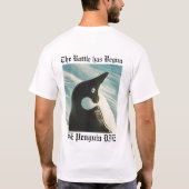 Die penguin t-shirt (Achterkant)