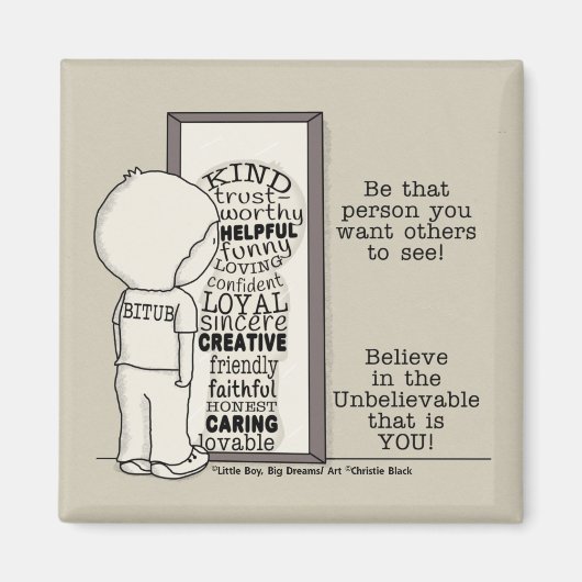 Die persoon zijn magneet (Voorkant)