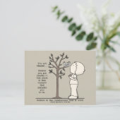 die plaats briefkaart (Staand voorkant)