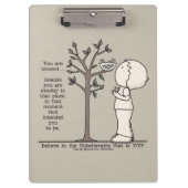 die plaats klembord (Voorkant)