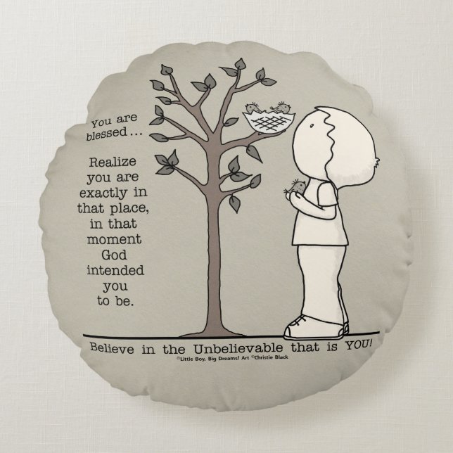 die plaats rond kussen (Voorkant)