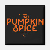 Die pompoen kruiden leven grappige herfst citeert  magneet (Voorkant)