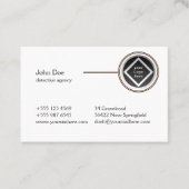 Die professionelle Visitenkarte für Detekteien Visitekaartje (Voorkant)