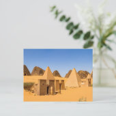 Die Pyramiden von Meroe Postkarte Briefkaart (Staand voorkant)