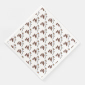 Die richtige Serviette zum Fondue oder Raclette Servet (Hoek)