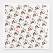 Die richtige Serviette zum Fondue oder Raclette Servet (Voorkant)