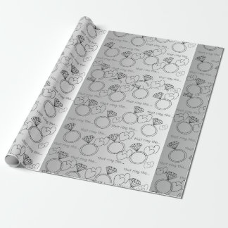 DIE RING THO.... Cadeaupapier