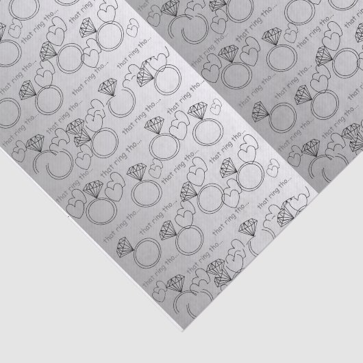 DIE RING THO.......Tissue Paper Tissuepapier (Detail)