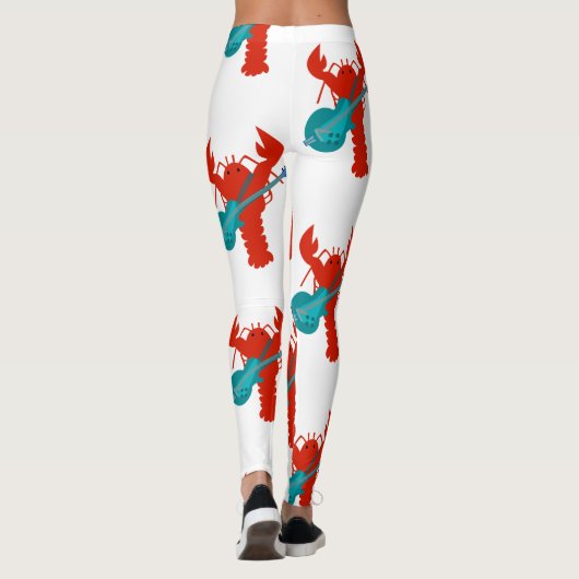 Die Rockin Lobster Leggings (Achterkant)
