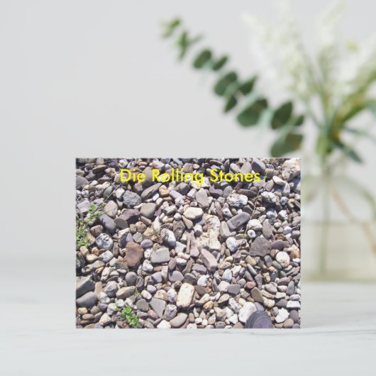 Die Rolling Stones Briefkaart (Staand voorkant)