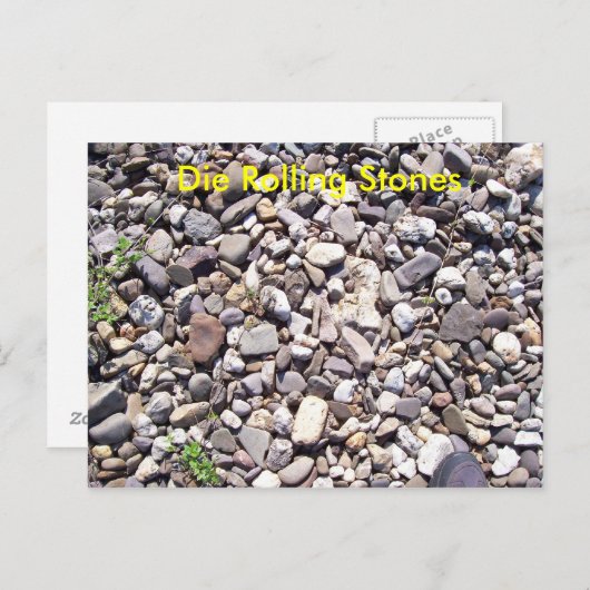 Die Rolling Stones Briefkaart (Voorkant / Achterkant)