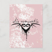 die romantisch briefkaart (Voorkant)