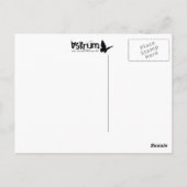 die romantisch hart briefkaart (Achterkant)
