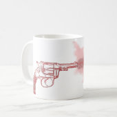 die romantisch koffiemok (Voorkant links)